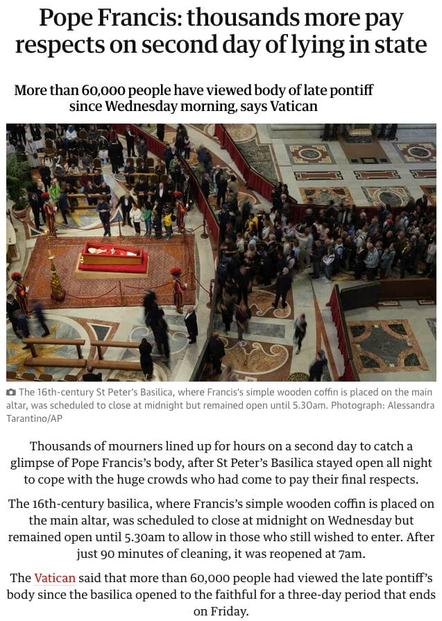 pope-guardian-story-center-aligned Center-Aligned Text in an Article from Guardian